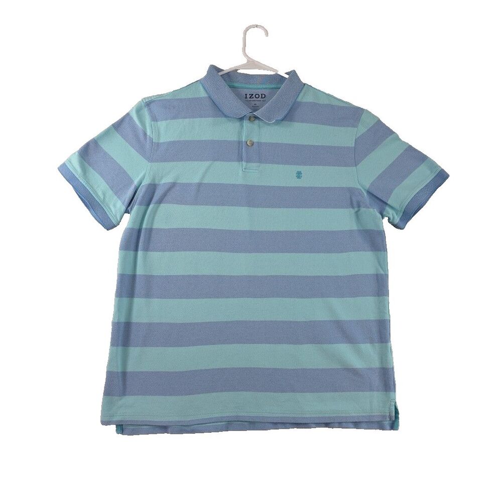 IZOD Advantage Polo Shirt Men's Size XL Performance Natural Stretch Golf